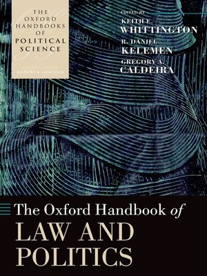 cover image of The Oxford Handbook of Law and Politics